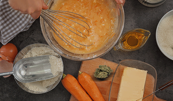 Cannabis Carrot Cake